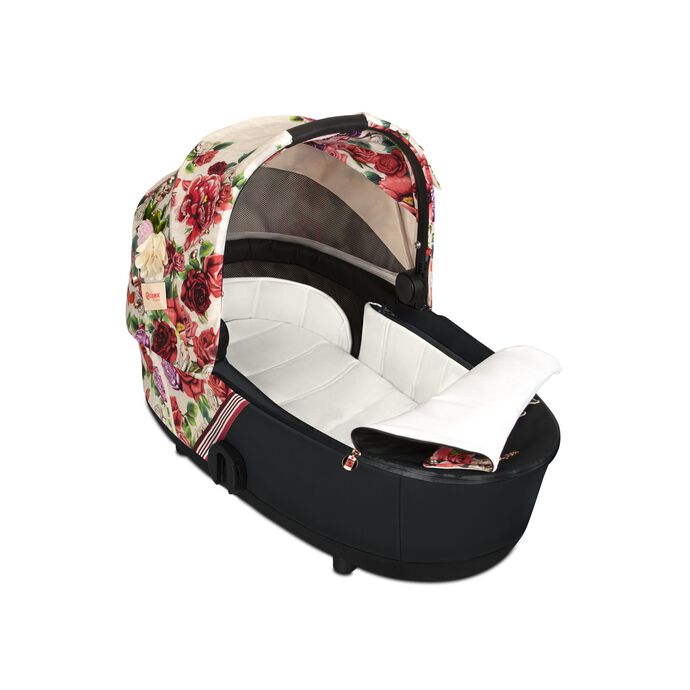 CYBEX Mios 2  Lux Carry Cot - Spring Blossom Light in Spring Blossom Light large image number 2