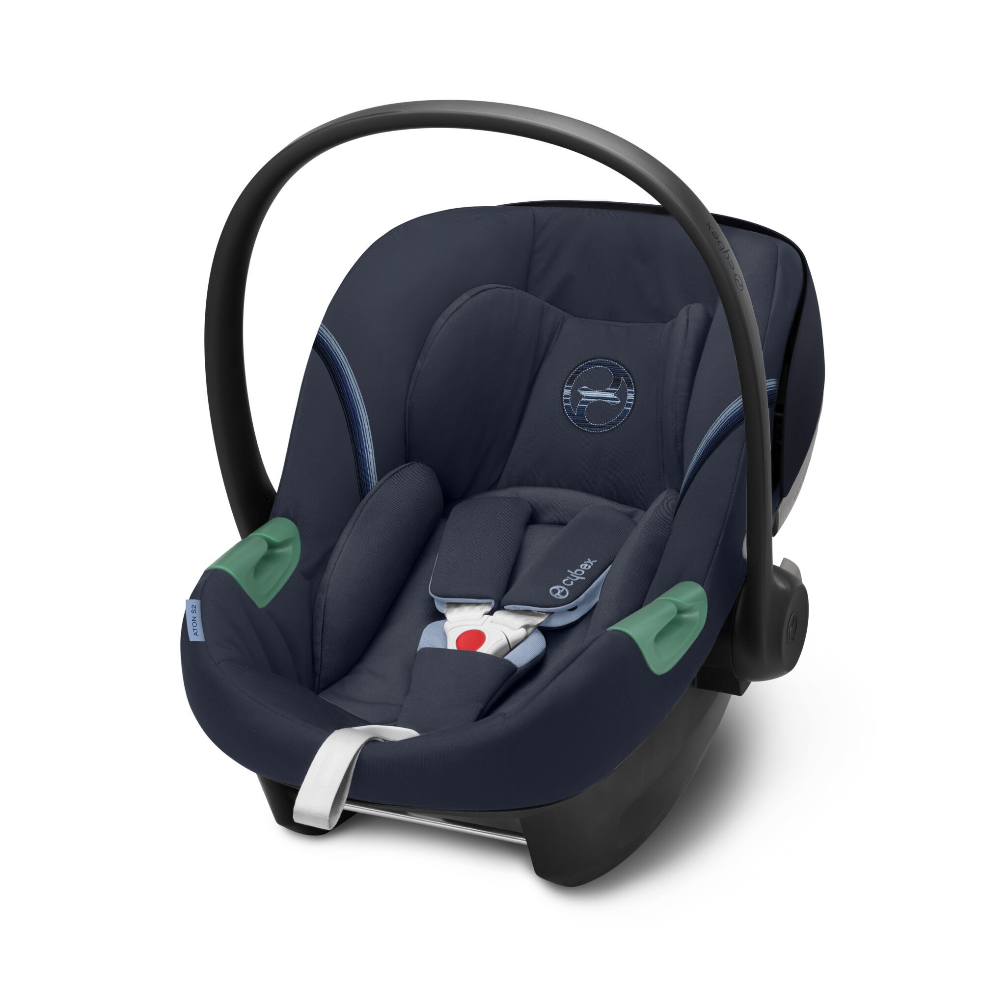 Newborn Insert Incl Birth to Approx 18 months navy blue Max 13 kg CYBEX Gold Baby Car Seat Aton 5 