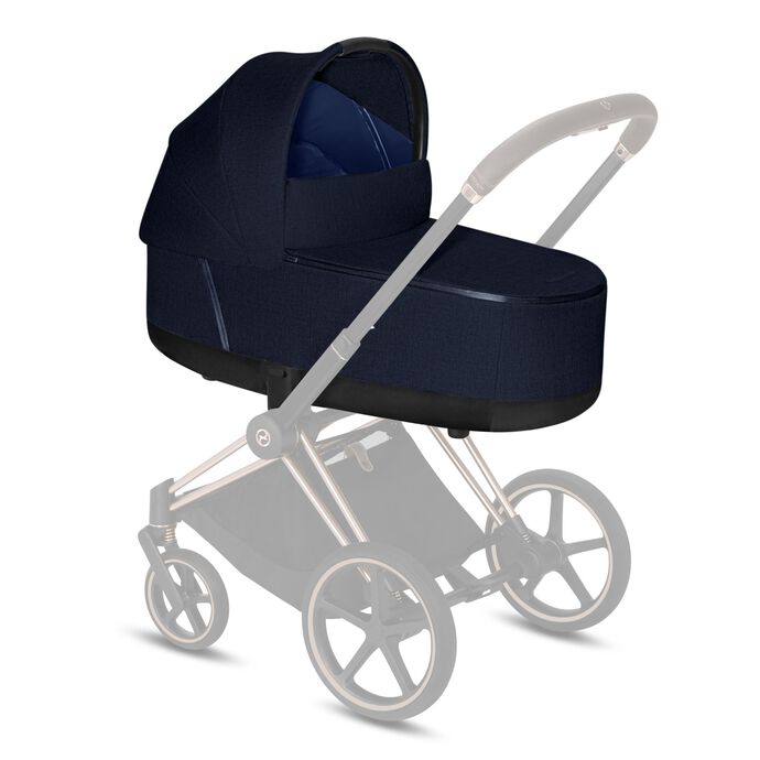 CYBEX Priam 3 Lux Carry Cot - Midnight Blue Plus in Midnight Blue Plus large image number 2