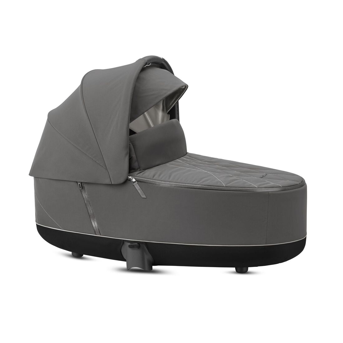 CYBEX Priam 3 Lux Carry Cot - Soho Grey in Soho Grey large image number 2