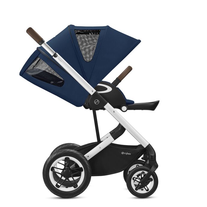 CYBEX Talos S Lux in Navy Blue (Silver Frame) large image number 5