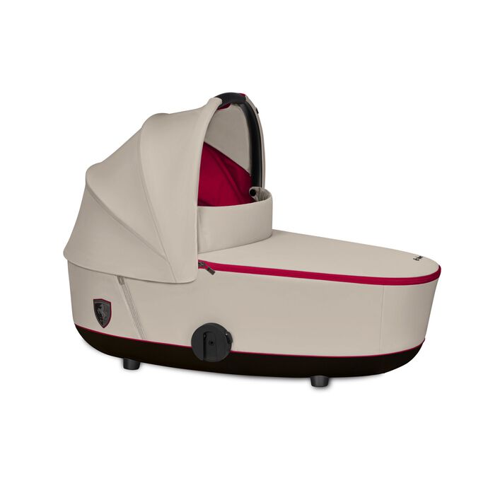 CYBEX Mios 2  Lux Carry Cot - Ferrari Silver Grey in Ferrari Silver Grey large image number 1