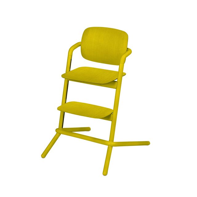 Lemo Chair - Canary Yellow (Wood)