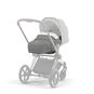 CYBEX Platinum Lite Cot - Soho Grey in Soho Grey large image number 1 Small