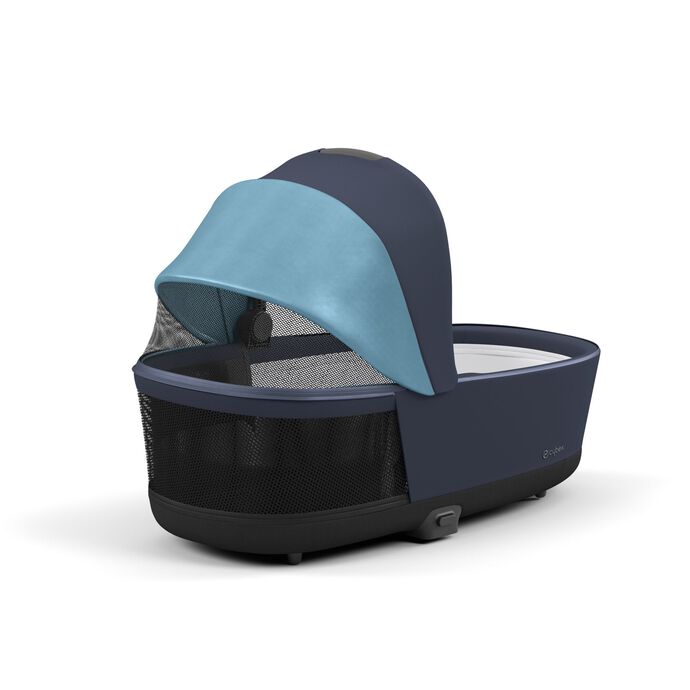 CYBEX Priam Lux Carry Cot - Nautical Blue in Nautical Blue large