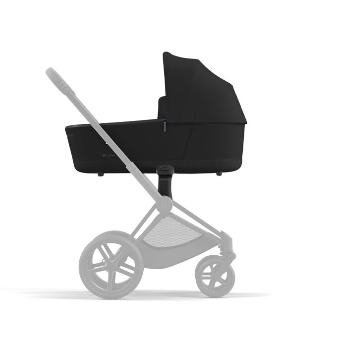 CYBEX Priam Lux Carry Cot - Deep Black in Deep Black large