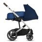 CYBEX Balios S Lux - Navy Blue (châssis Silver) in Navy Blue (Silver Frame) large numéro d’image 4 Petit