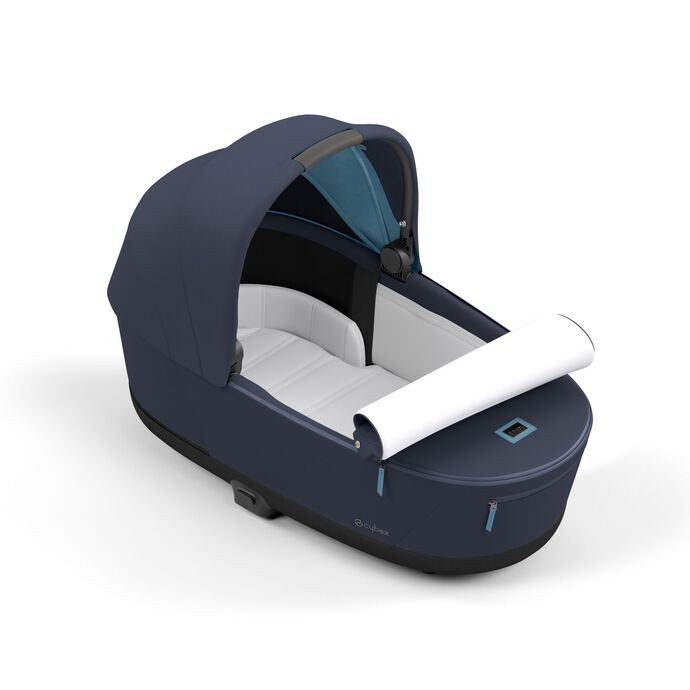 CYBEX Priam Lux Carry Cot - Nautical Blue in Nautical Blue large