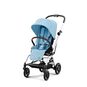 CYBEX Eezy S Twist+2 - Beach Blue in Beach Blue (Silver Frame) large image number 2 Small