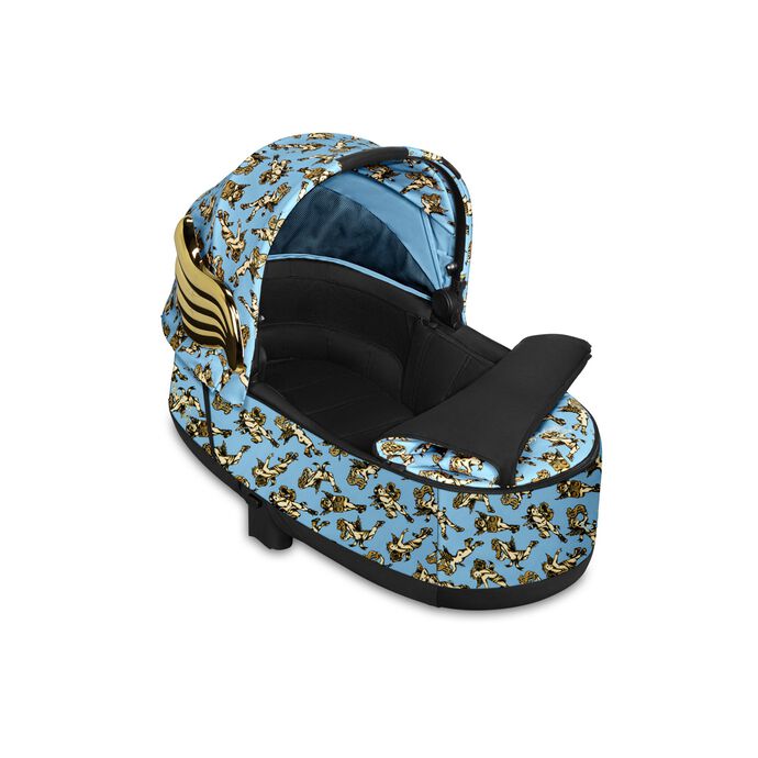CYBEX Priam 3 Lux Carry Cot - Cherubs Blue in Cherubs Blue large image number 2