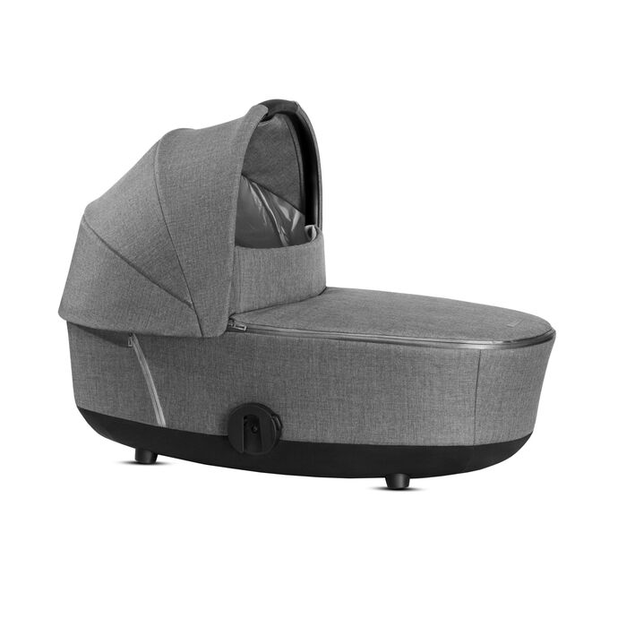 CYBEX Mios 2  Lux Carry Cot - Manhattan Grey Plus in Manhattan Grey Plus large image number 1