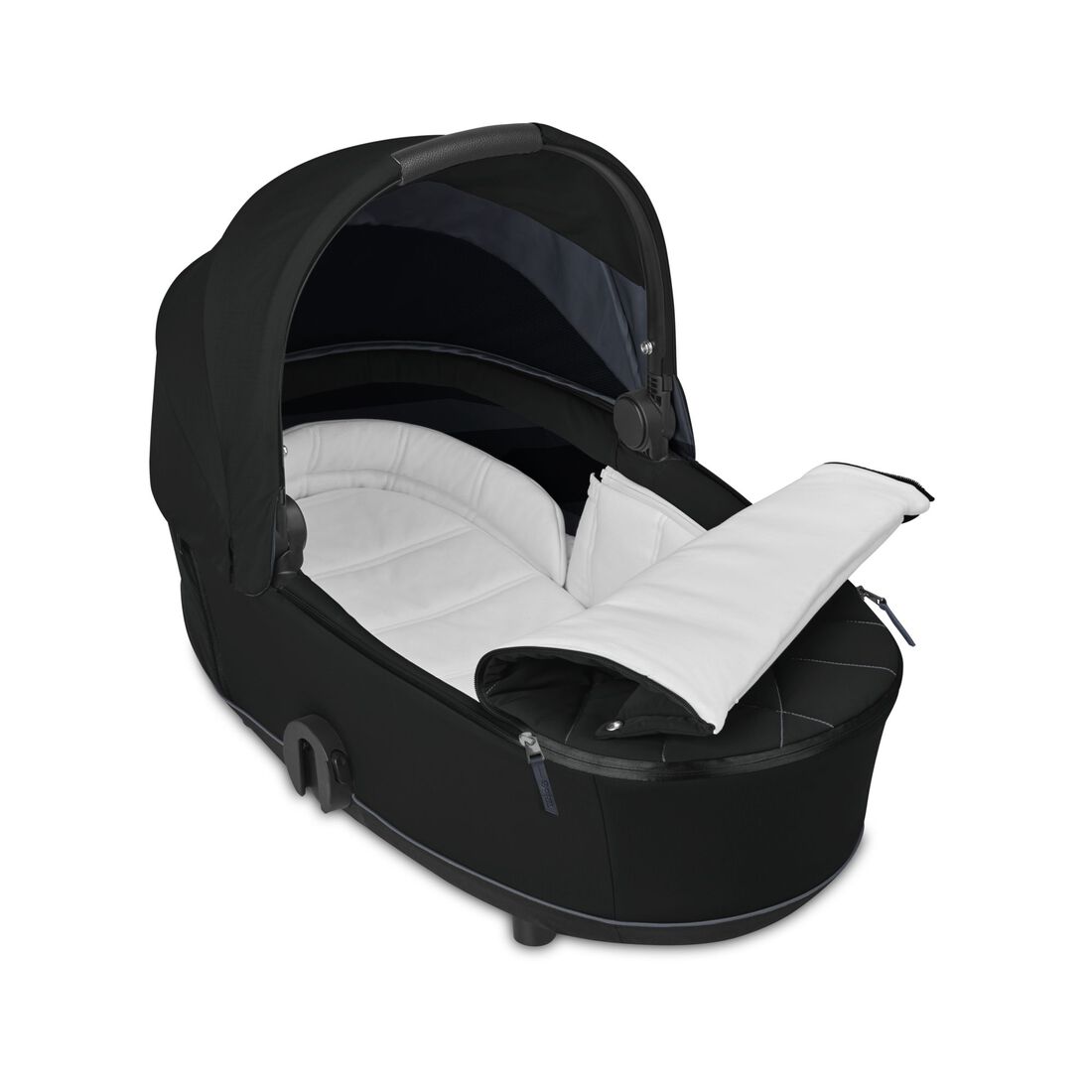 CYBEX Mios 2  Lux Carry Cot - Deep Black in Deep Black large image number 2