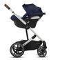 CYBEX Balios S Lux - Navy Blue (châssis Silver) in Navy Blue (Silver Frame) large numéro d’image 3 Petit