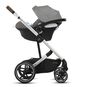 CYBEX Balios S Lux - Soho Grey (châssis Silver) in Soho Grey (Silver Frame) large numéro d’image 3 Petit