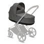 CYBEX Priam 3 Lux Carry Cot - Soho Grey in Soho Grey large image number 5 Small